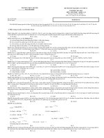 BỘ ĐỀ LUYỆN THI ĐH MÔN TOÁN