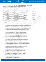 Bài tập về mệnh đề chỉ sự nhượng bộ trong tiếng Anh