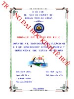 Khóa luận tốt nghiệp hoàn thiện kế toán doanh thu và xác định kết quả kinh doanh tại công ty TNHH một thành viên kỹ thuật việt hàn 