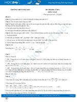 Bộ 5 đề thi chọn HSG môn Toán lớp 6 Trường THCS Thái Sơn