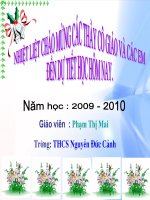 Vai tro cua rung va nhiem vu cua rung Thao giang20112009 truong NDCanh