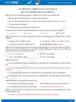 Câu hỏi trắc nghiệm nâng cao chủ đề Quy luật phân ly Sinh học 9 có đáp án