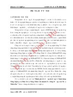 Khóa luận tốt nghiệp đánh giá chất lượng tín dụng tại ngân hàng nông nghiệp và phát triển nông thôn chi nhánh bắc sông hương tỉnh thừa thiên huế 