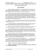 BÁO CÁO TỐT NGHIỆP: Hoàn thiện chính sách sản phẩm tại Công ty Cổ phần Vận Tải và Thương Mại Đường Sắt,