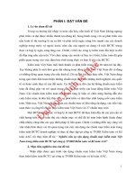 Khóa luận tốt nghiệp nghiên cứu sự vận dụng chuẩn mực kiểm toán việt nam trong kiểm toán BCTC tại công ty TNHH kiểm toán và kế toán AAC 