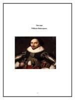 Thư mục William Shakespeare