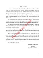 Khóa luận tốt nghiệp kế toán tiêu thụ và xác định kết quả kinh doanh tại công ty cổ phần in và dịch vụ thừa thiên huế 