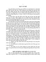 Tóm tắt Luận án Tiến sĩ Y học: Nghiên cứu kết quả điều trị ung thư biểu mô tế bào gan bằng phương pháp tắc mạch hóa chất sử dụng hạt vi cầu dc beads