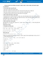 Cách giải bài tập tính giá trị của biểu thức. Tìm x, thỏa mãn điều kiện Toán 6