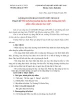 Chuyên đề đổi mới phương pháp dạy học định hướng phát triển phẩm chất, năng lực học sinh 