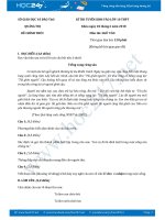 Đề thi vào 10 môn Ngữ văn năm học 2018 Sở GD&ĐT Quảng Trị