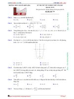 Đề thi thử tốt nghiệp THPT 2021 môn Toán trường chuyên Biên Hòa – Hà Nam