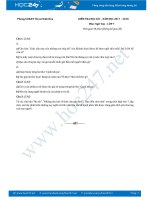 Đề thi HK 1 môn Ngữ văn lớp 7 năm 2017 Phòng GD&ĐT Thị xã Ninh Hòa