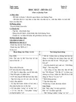 tiet 11 Hoc hat Ho Ba li