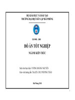 TRUNG TÂM CHĂM SÓC THÚ CẢNH HÒN GAI ĐỒ ÁN TỐT NGHIỆP HỆ ĐẠI HỌC CHÍNH QUY NGÀNH: KIẾN TRÚC