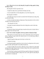 Tổng hợp câu hỏi ôn tập luật lao động kèm đáp án