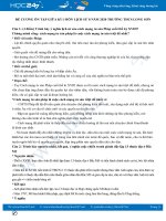 Đề cương ôn tập giữa HK1 môn Lịch sử 8 năm 2020 Trường THCS Long Sơn