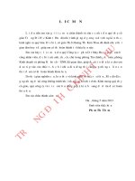 Khóa luận tốt nghiệp thực trạng hoạt động kiểm soát nội bộ chu trình bán hàng thu tiền tại công ty cổ phần dệt may huế 