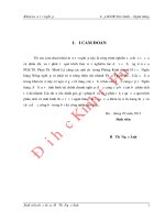 Khóa luận tốt nghiệp phân tích hoạt động cho vay tiêu dùng tại agribank thừa thiên huế 
