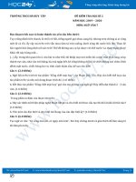 Đề kiểm tra HK2 năm 2020 môn Ngữ Văn 7 - Trường THCS Hà Huy Tập