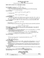 De thi khao sat chat luong khoi 12 giua ky I nam hoc 20092010