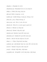 3000 Từ Vựng Tiếng Anh Thông Dụng Nhất