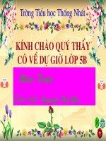 Toan 5 Nhan mot so thap phan voi 101001000