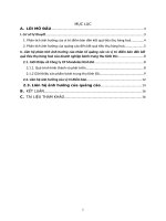 Phân tích ảnh hưởng của nhân tố quảng cáo và vị trí điểm bán đến kết quả tiêu thụ hàng của doanh nghiệp. Liên hệ thực tế tại một doanh nghiệp cụ thể mà anh chị biết