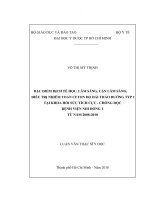 Đặc điểm dịch tễ học, lâm sàng, cận lâm sàng, điều trị nhiễm toan ceton do đái tháo đường typ 1 tại khoa hồi sức tích cực   chống độc bệnh viện nhi đồng 1 từ năm 2008 2018 