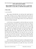 SKKN một số biện pháp giúp trẻ mẫu giáo 5 6 tuổi yêu thích dân ca tại lớp lá 2 trường MN krông ana 