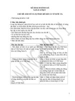 KHDH môn lịch sử  địa lý tiểu học m3