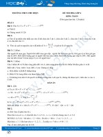 Bộ 5 đề thi chọn HSG môn Toán lớp 6 trường THCS Chu Điện