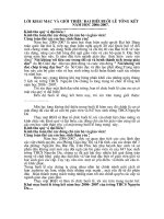 Loi Khai mac le tong ket nam hoc