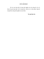 LUẬN văn THẠC sĩ y học FULL (NHI KHOA) kết quả nuôi dưỡng tĩnh mạch ở trẻ sơ sinh tại bệnh viện trung ương thái nguyên 