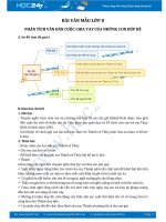 Phân tích văn bản Cuộc chia tay của những con búp bê