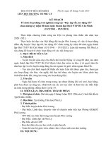 Kế hoạch tổ chức hoạt động trải nghiệm sáng tạo năm học 2020   2021 (2) 