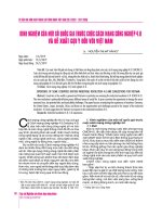 Kinh nghiệm của một số quốc gia trước cuộc cách mạng công nghiệp 4.0 và đề xuất gợi ý đối với Việt Nam