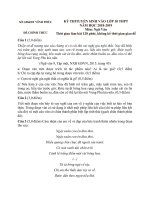 Đề thi vào lớp 10 môn Văn năm 2019 sở Vĩnh Phúc có đáp án chi tiết | Ngữ văn, Đề thi vào lớp 10 - Ôn Luyện