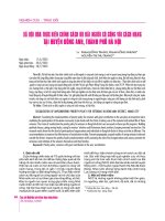 Xã hội hóa thực hiện chính sách ưu đãi người có công với cách mạng tại huyện Đông Anh, thành phố Hà Nội