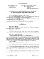 thông tư 072012bgtvt về chức trách nhiện vụ tv việt nam hàng hải kỹ thuật