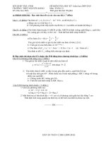 trường thpt nguyễn đáng đề kiểm tra học kỳ i năm học 2008 2009 sở gd đt trà vinh đề kiểm tra học kỳ i năm học 2009 2010 trường thpt nguyễn đáng môn toán 12 gv đào sơn điền thời gian làm bài 90 phút a
