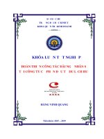 HOÀN THIỆN CÔNG tác đãi NGỘ NHÂN sự tại CÔNG TY cổ PHẦN đầu tư DU LỊCH HUẾ 