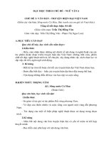 ĐỀ CƯƠNG HƯỚNG DẪN TỰ HỌC NGỮ VẮN 6_CHỦ ĐỀ 3