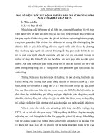 Một số biện pháp huy động trẻ ăn bán trú ở trường mầm non 