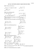 Bài tập Toán dành cho học sinh ôn tập tại nhà trong thời gian phòng, chống dịch Covid -19