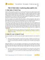 Một số khái niệm và phương pháp nghiên cứu