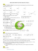 Một số đề thi ôn tập giữa học kì 2 Toán 6 - Ươm mầm tri thức