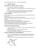 ĐỀ CƯƠNG HƯỚNG DẪN TỰ HỌC TOÁN HÌNH 9