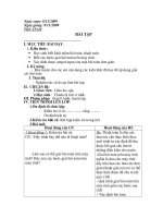 ngµy so¹n 6112009 giáo án tin 89 trường thcs tràng an ngµy so¹n 6112009 ngµy gi¶ng 9112009 tiõt 2324 bài tập i mục tiªu bµi dạy 1 kiến thức học sinh biết khái niệm bài toán thuật toán biết cá