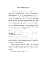 Tóm tắt luận văn thạc sĩ ngân hàng giải pháp phát triển dịch vụ phi tín dụng tại sở giao dịch i BIDV 